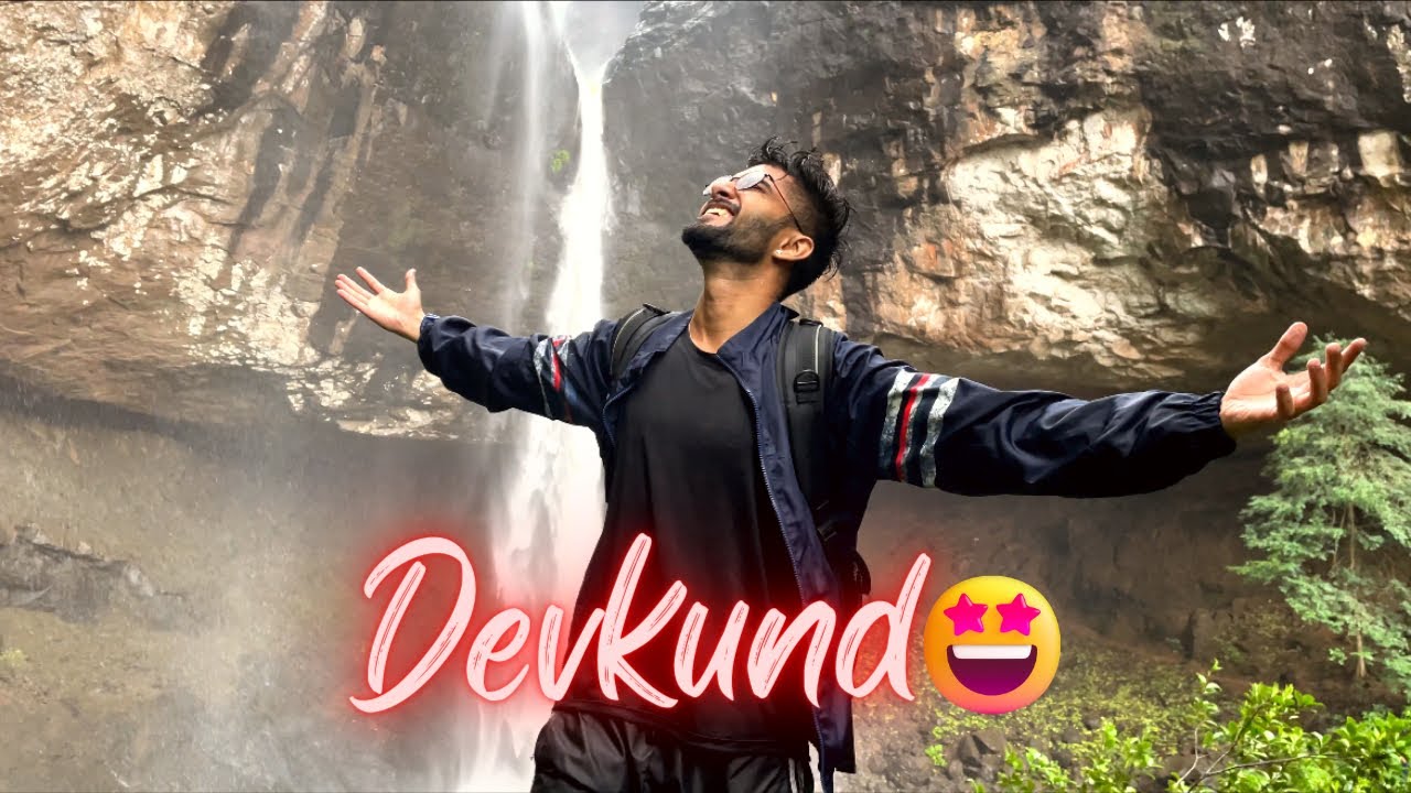 Devkund Waterfall In Monsoon😍 Devkund Waterfall Trek 2023 | Devkund waterfall  Cinematic Vlog