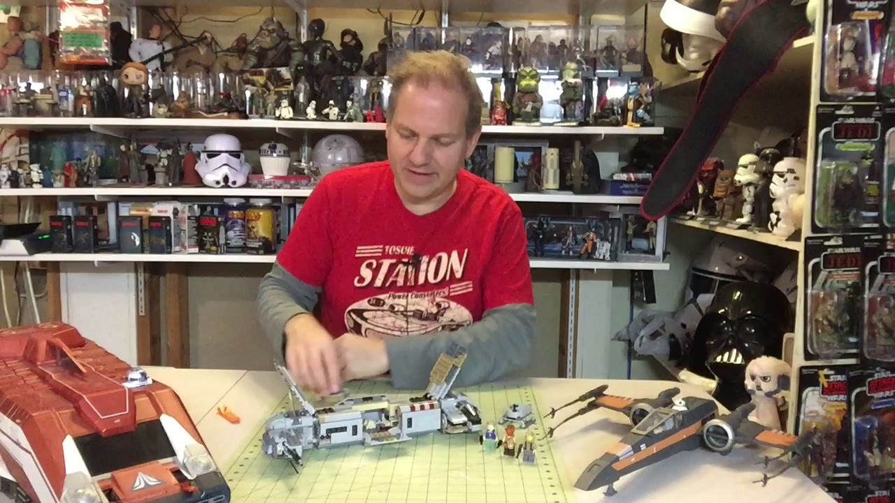 Darthtuba's Star Wars Unboxing Show 35: LEGO Resistance Troop Transporter - FAST BUILD