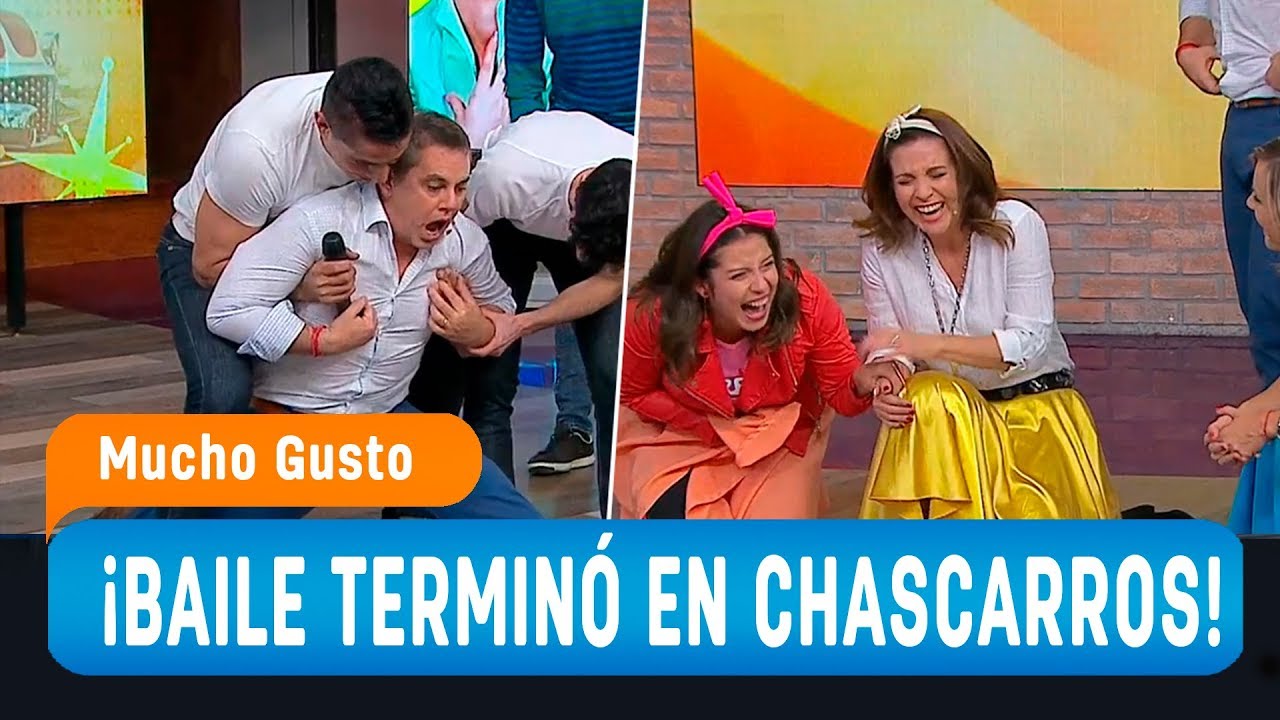 El desafío de baile que terminó con más de un chascarro - Mucho Gusto 2019