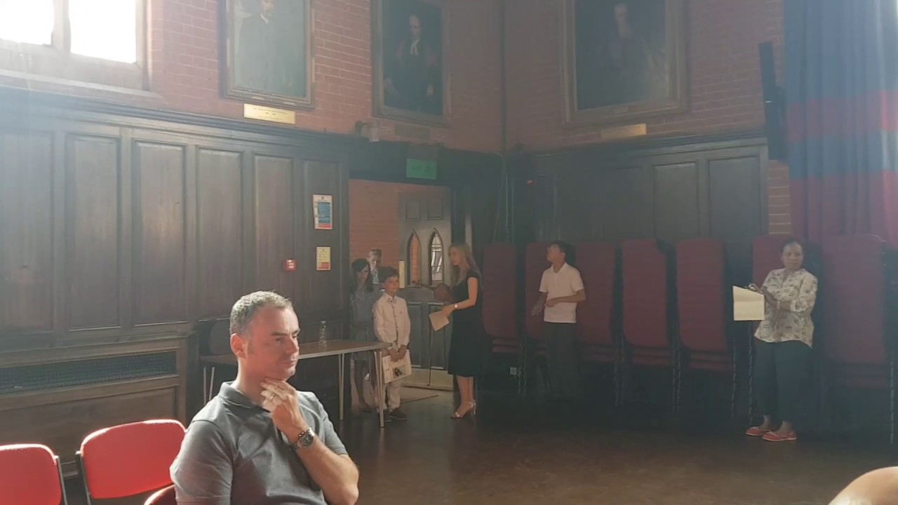 Benjamin Rusti in concert at King's college Wimbledon