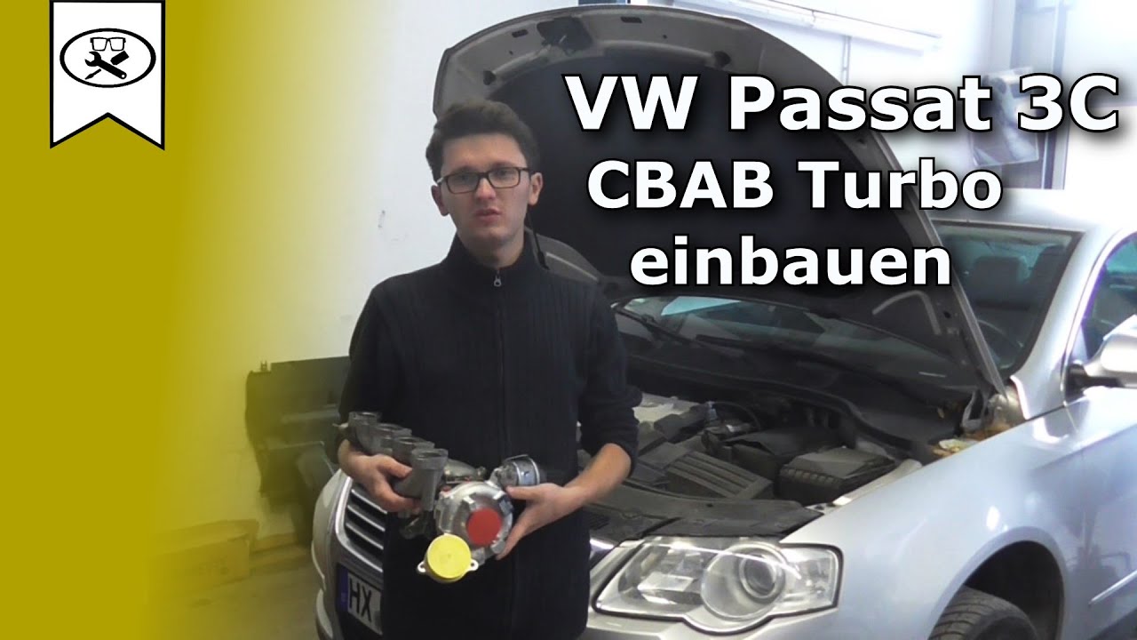 VW 2.0 Passat 3C CBAB Turbolader wechseln [Einbau] | Change turbocharger | VitjaWolf |  Tutorial