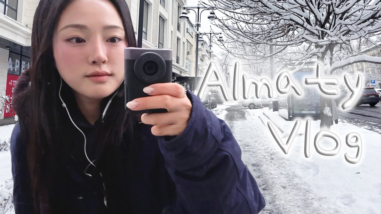 ⛄️ 카자흐스탄 알마티 Vlog 🇰🇿 | 3주 출장으로 간 알마티 일상
