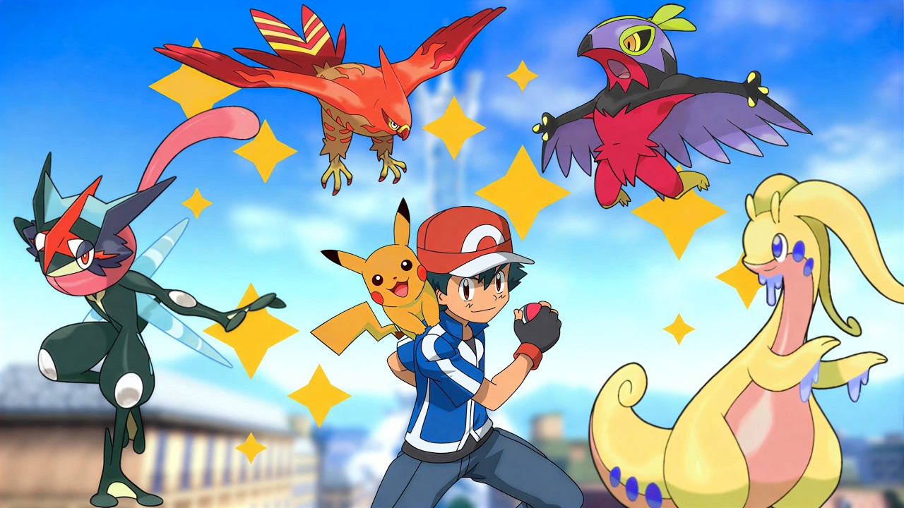 I Recreated Ash's XY Team in Pokemon Legends ZA... But SHINY!