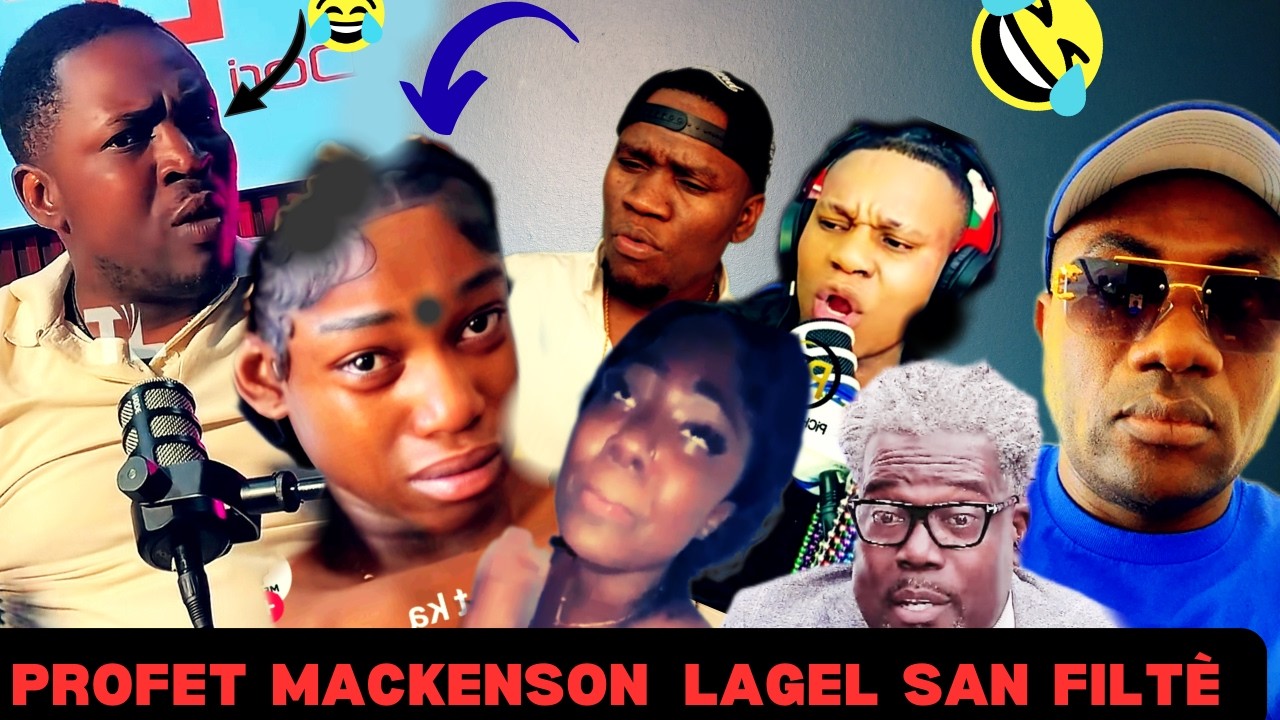 Profet mackenson met tout k*k* chat melissa deyò😲menm TT sezi bagay sa🤣😂melissa reponn😂🤣