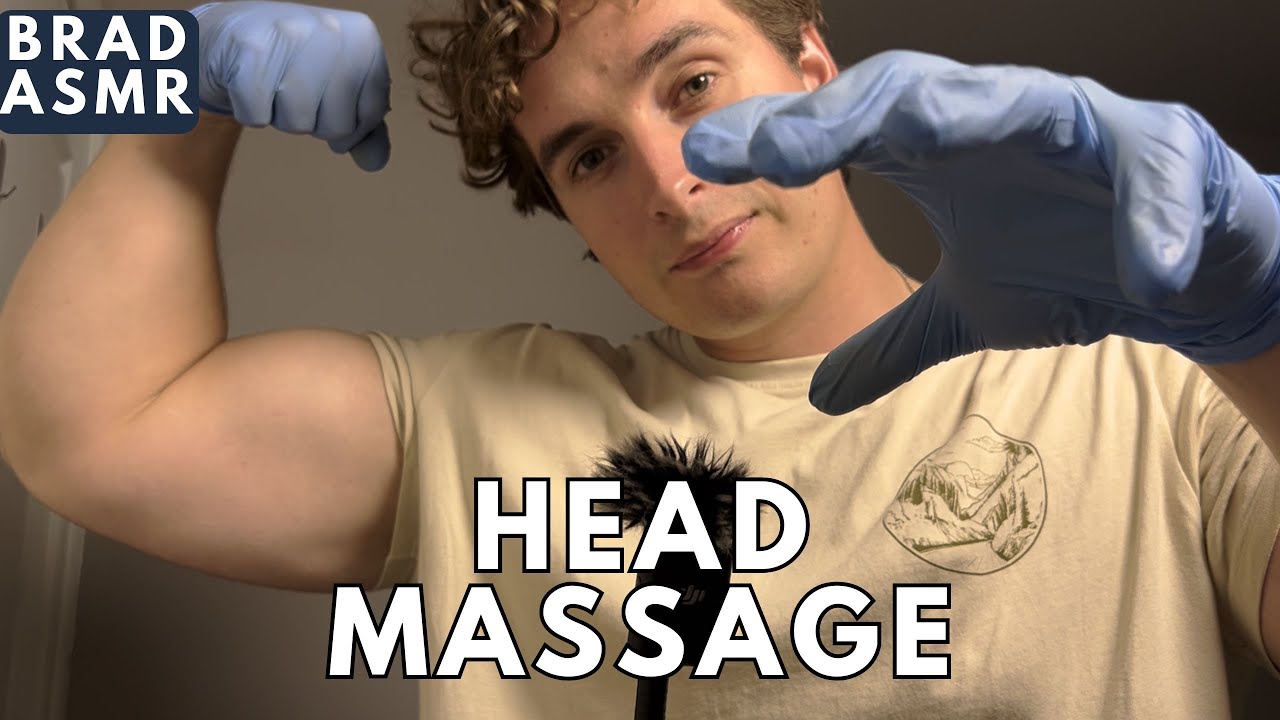 ASMR Slow to Fast Head Massage