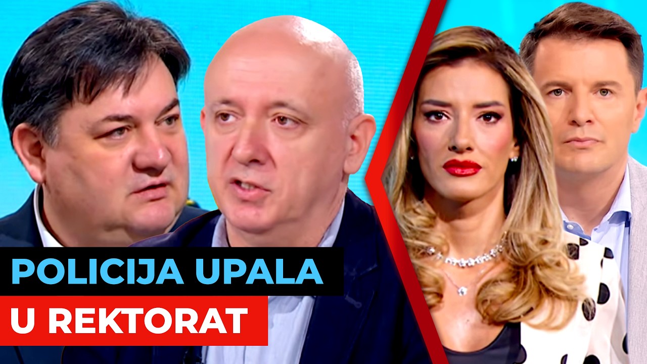 Policija upala u Rektorat | URANAK1
