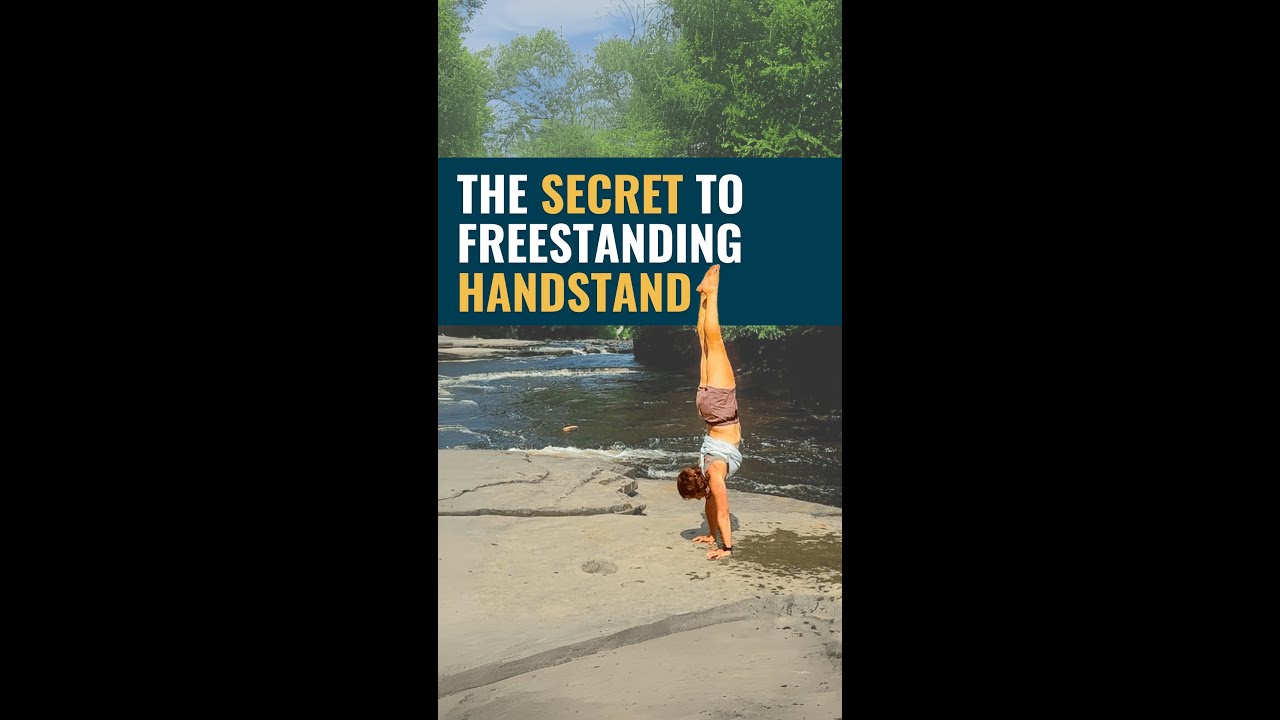 🔵 How To Free Balance Your Handstand [Say GoodBye To The Wall!]
