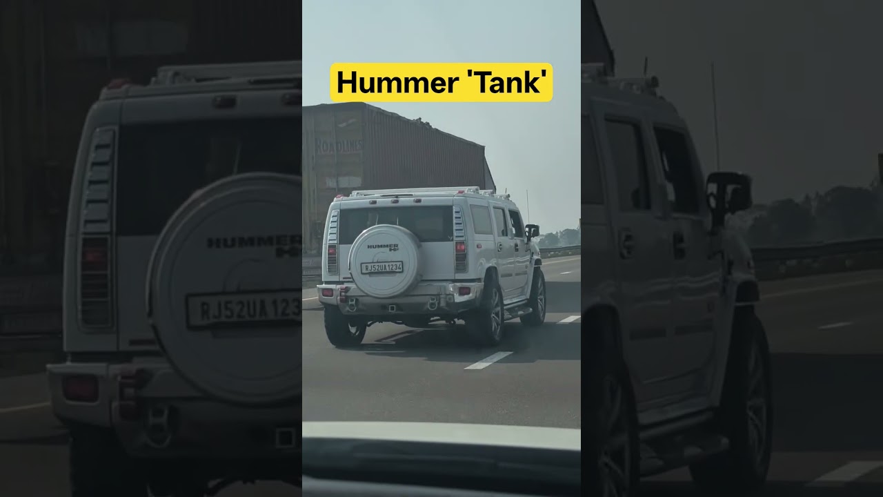 Hummer H2 Indian Road Military Tank Best Suv #hummer #h2 #suv #tank #hummerh1 #indianroads