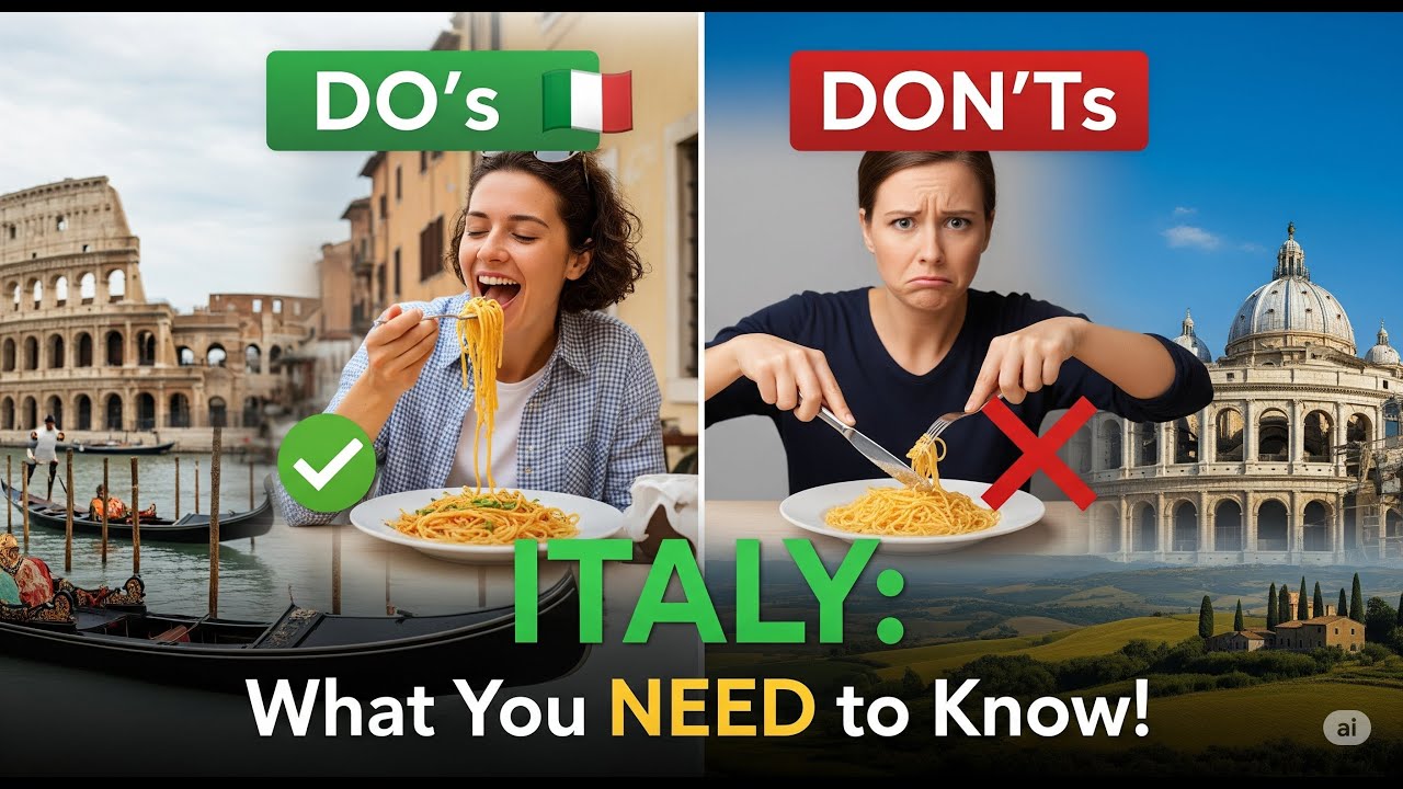 Italy Travel Tips Every Tourist Should Know!