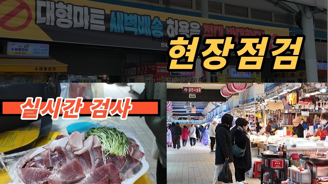 “연안부두 횟집에 직접 잠입한 위생과… 회 바로 검사했더니 충격 결과”~! 힐링여행