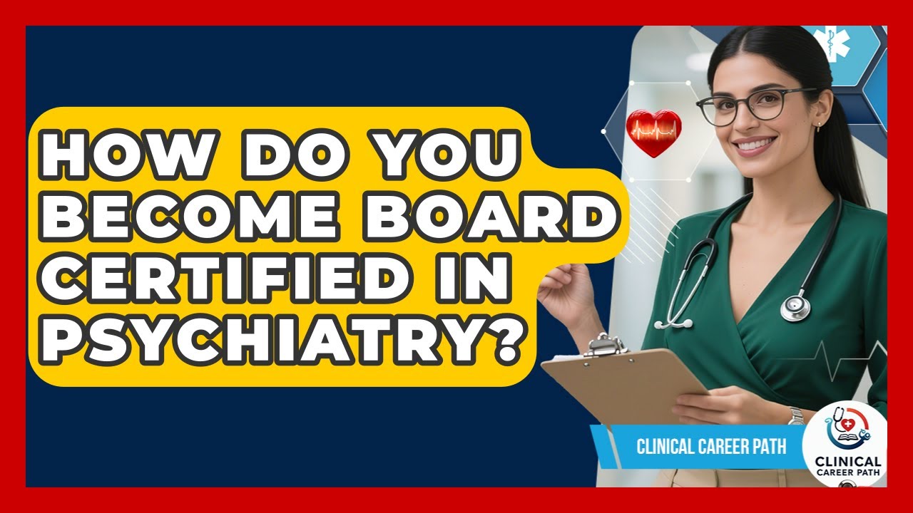 How Do You Become Board Certified in Psychiatry? - Clinical Career Path