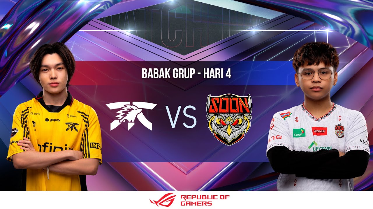 Fnatic ONIC vs See You Soon | MLBB MSC 2024 x EWC // Hari 4 - Babak Grup