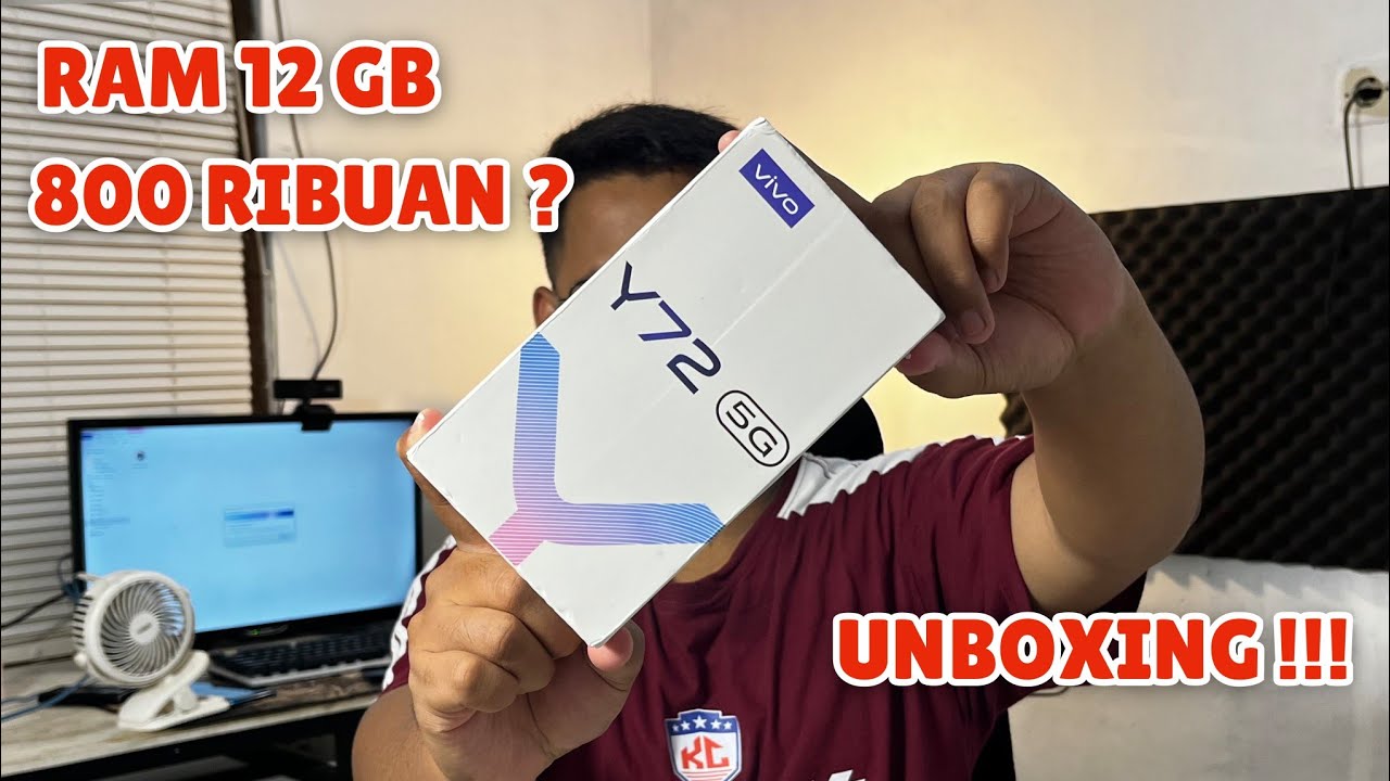 RAM 12 GB CUMA 800 RIBU ? UNBOXING VIVO Y72 5G !! JELAS BUKAN ORI !!