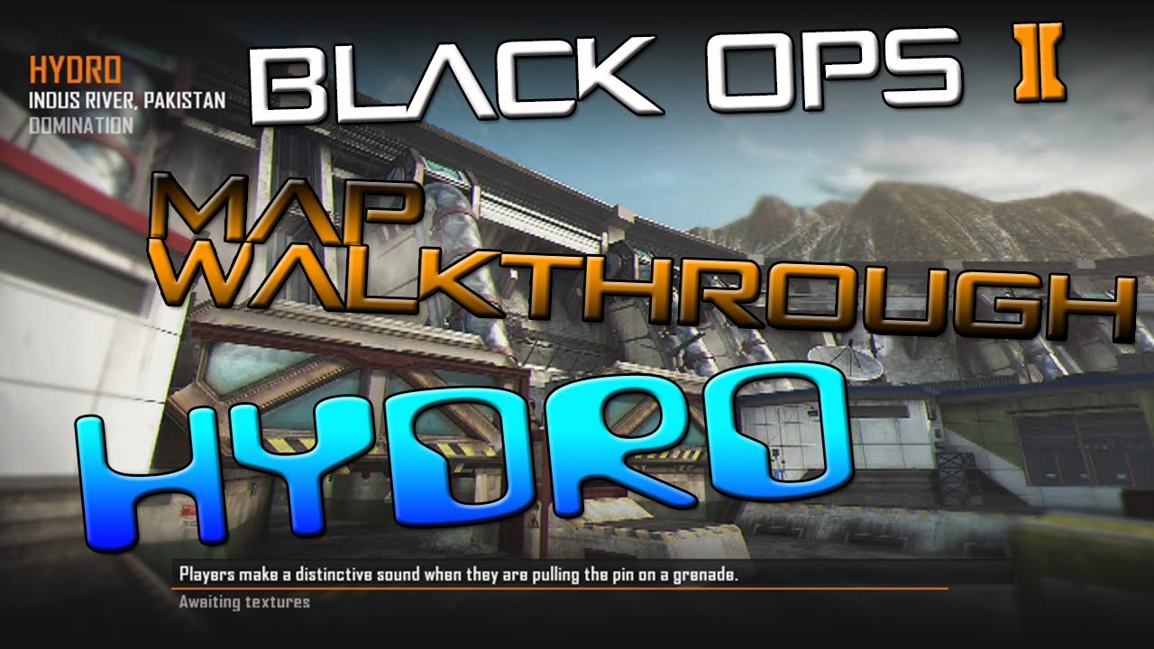 HYDRO || Black Ops 2 || Revolution DLC Map Pack Walkthrough/Tour/Layout