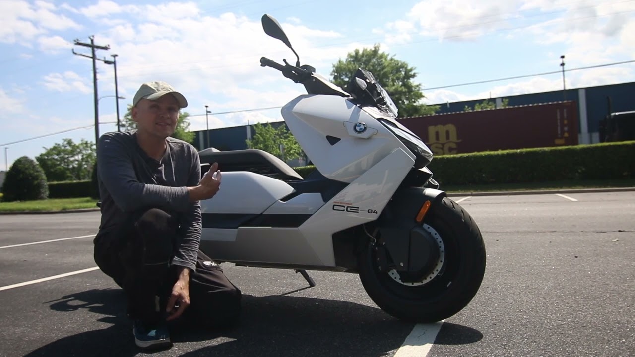 The BMW CE 04 Electric scooter review and test ride