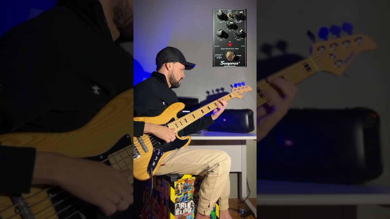 Preamp Sonorus / Baixo Strinberg JBS55