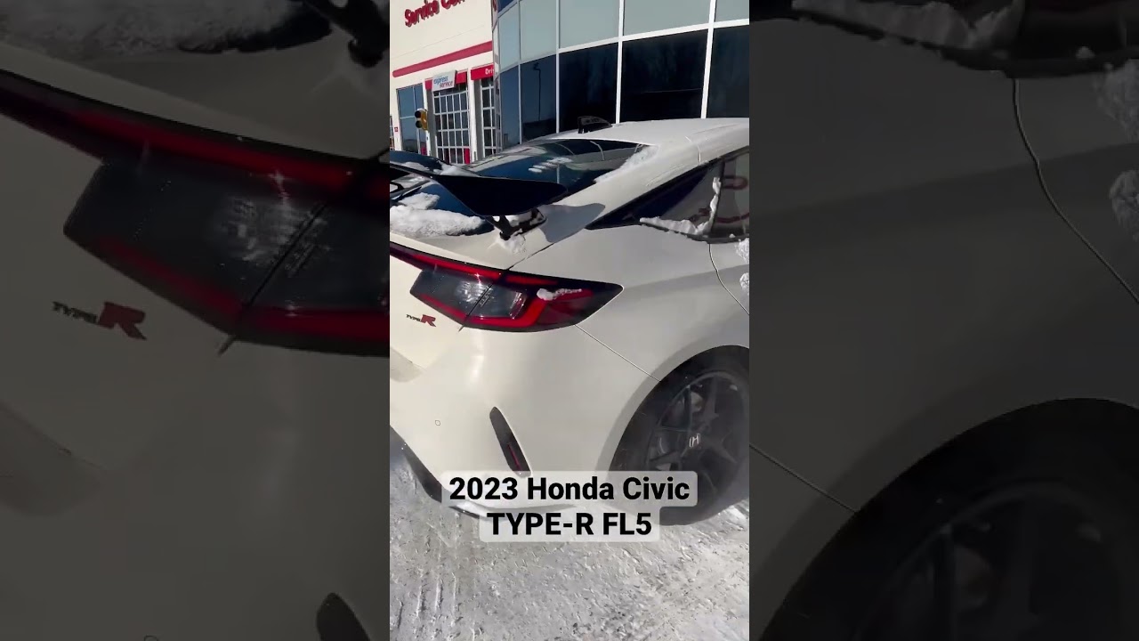 NEW 2023 Honda Civic Type R FL5 "Red Alert" Shorts!