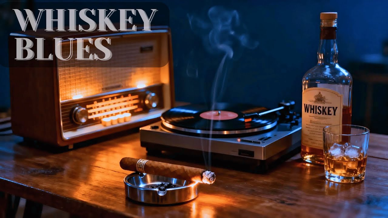 Прошедшие полуночные часы | Инструментальная композиция Whisky Blues для нежных размышлений