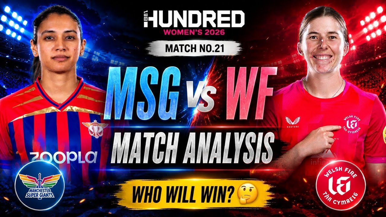 MSG vs WF Women Match No. 21 | Match Analysis & Prediction | Who Will Win?