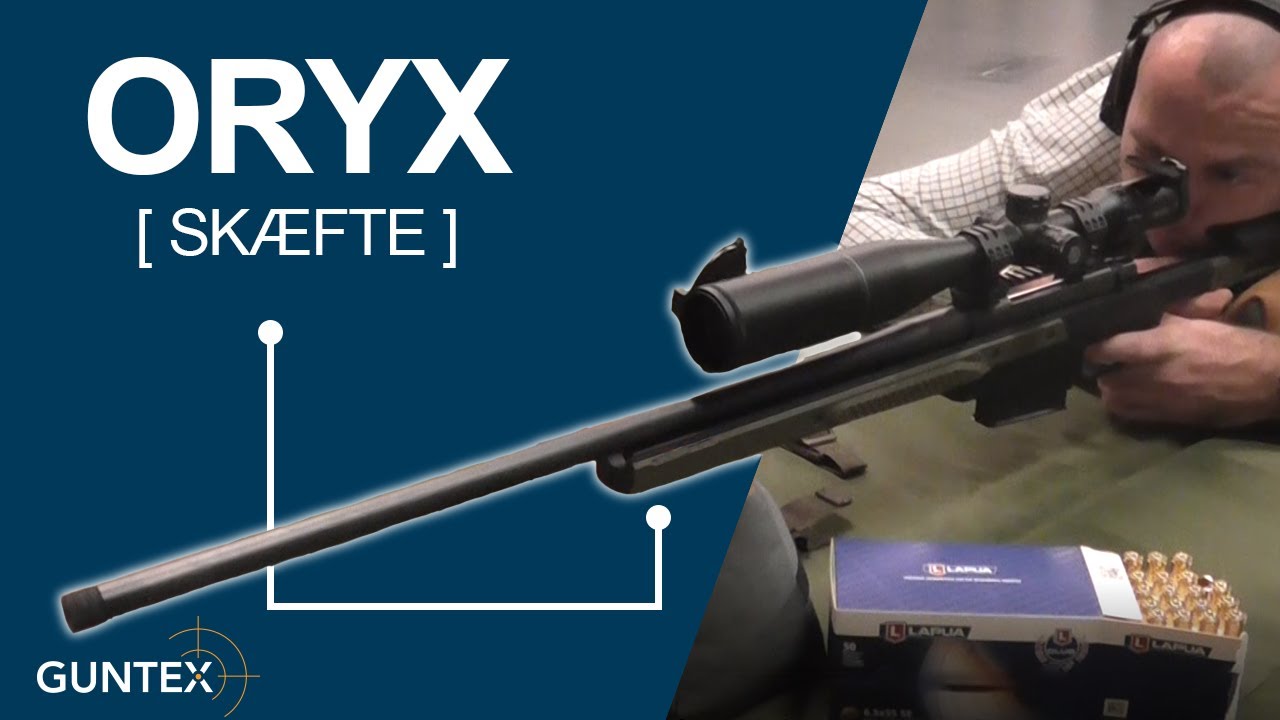 ORYX Sk&aelig;fte (Sk&aelig;fte Til Riffel) Bedre Pr&aelig;cision & Ergonomi