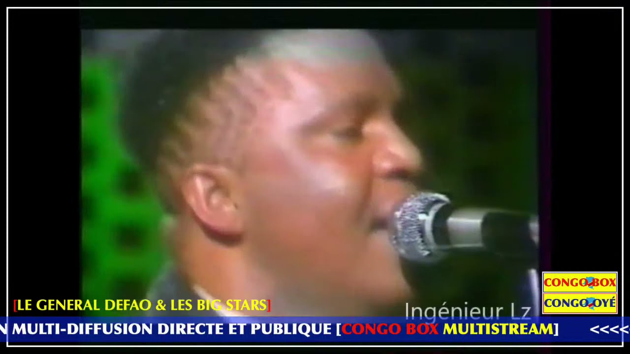 MINDULE NA LIVE   :::   LE GENERAL DEFAO ET LES BIG STARS [EN 1992]   :::   [HOMMAGE]