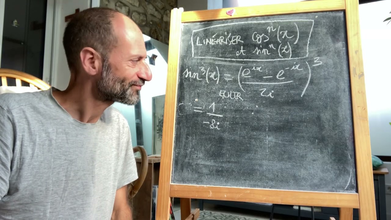 Term Maths Expertes - Linéariser un cos^n(x) ou un sin^n(x) grâce aux complexes