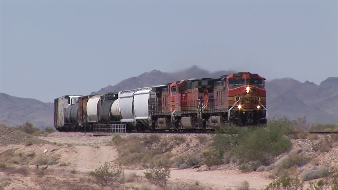 BNSF in the Mojave Desert
