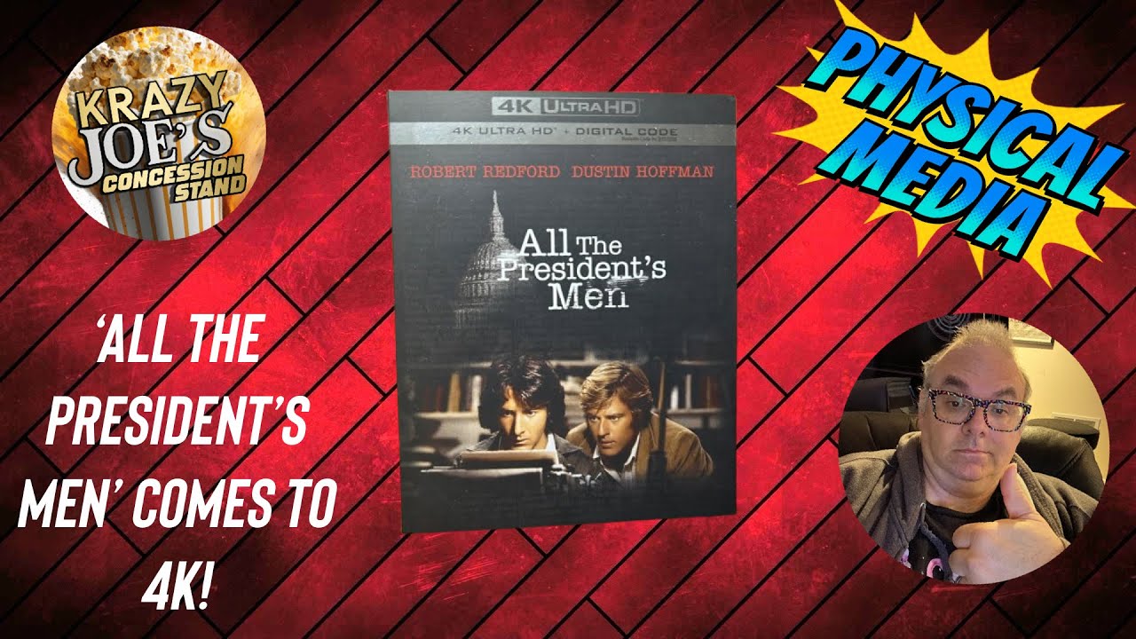 The 1976 classic, ‘All the President’s Men’ Comes to 4K Disc!