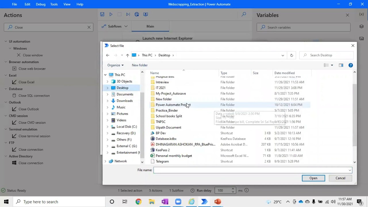 Power Automate - How to Write Data from Web Scrapping to Excel?