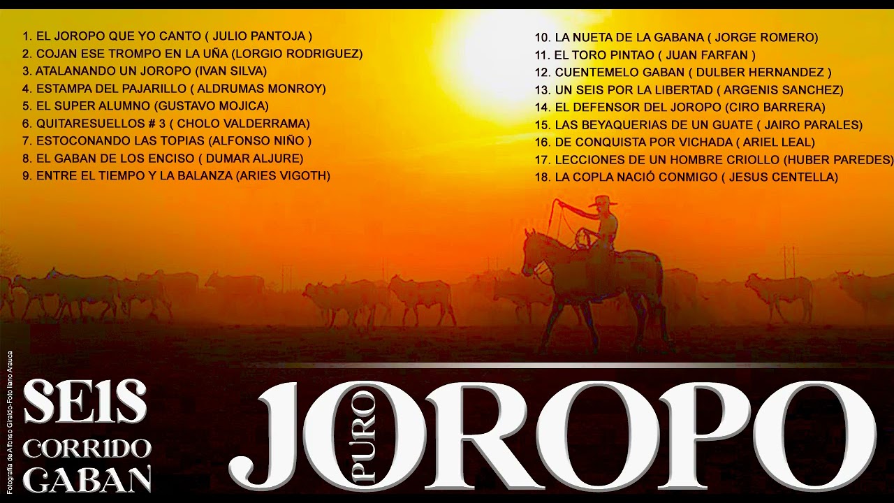 JOROPO ( Seis Corrido y Gabán)