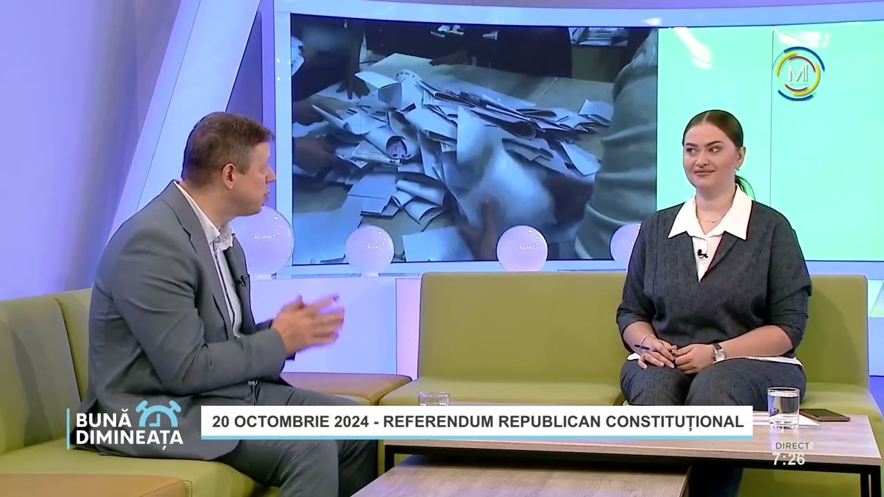 📅 20 octombrie 2024 - Referendum Republican Constituțional