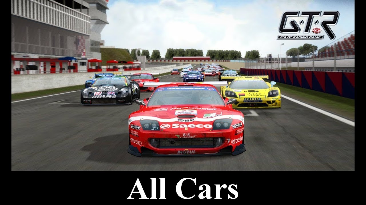 GTR 2 Car List