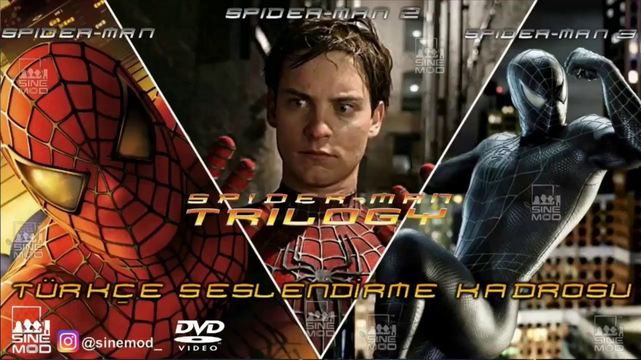 Örümcek-Adam Serisi (2002-2004-2007) Türkçe Dublaj Kadrosu (Tobey Maguire) Spider-Man Trilogy