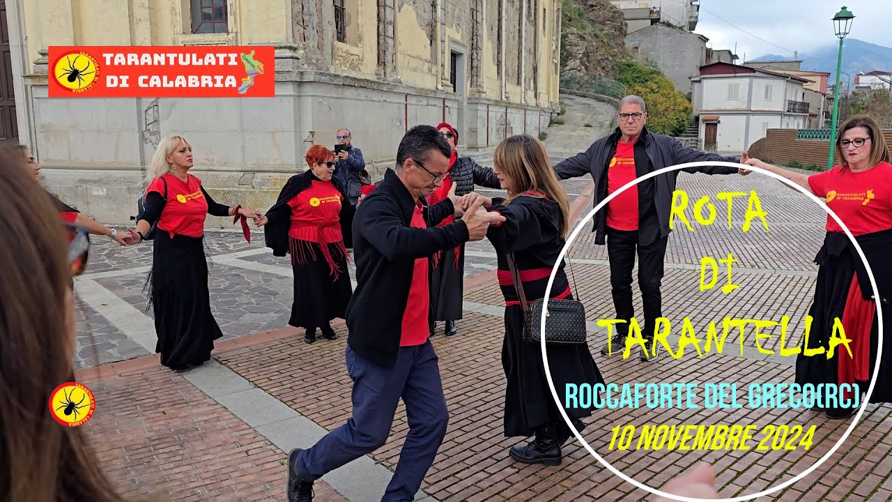 212 - ROTA DI TARANTELLA CALABRESE A ROCCAFORTE DEL GRECO