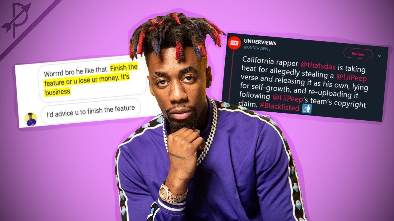 DAX STOLE A LIL PEEP VERSE AND MORE *PROOF*