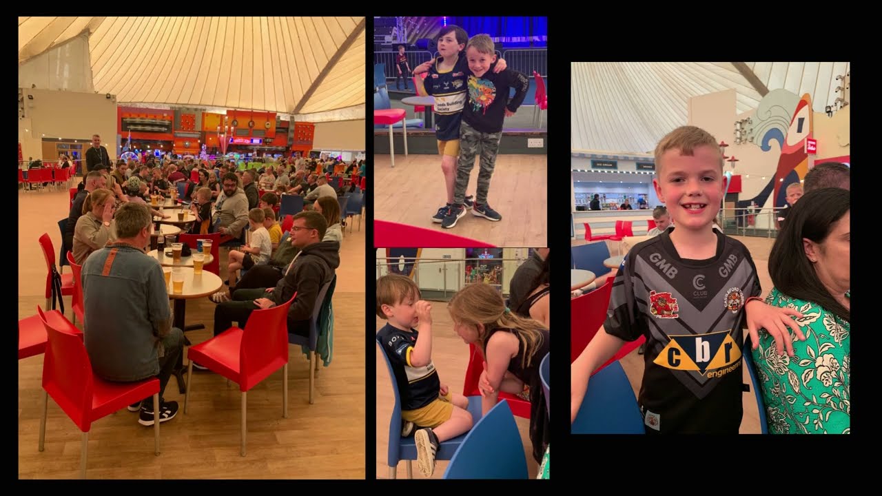 Swilly 'On Tour' in Butlins at The Rhinos Challenge - May 2023