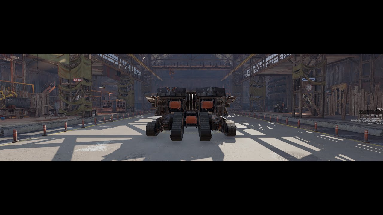 Crossout porcupine build Clip 1 || 5120 x 1440, 120Hz