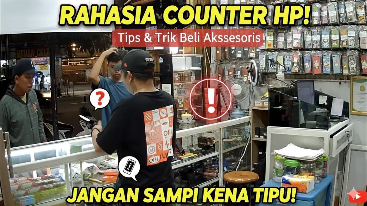Suka Duka Jaga Konter Malam Hari: Harus Sabar Tingkat Dewa‼️