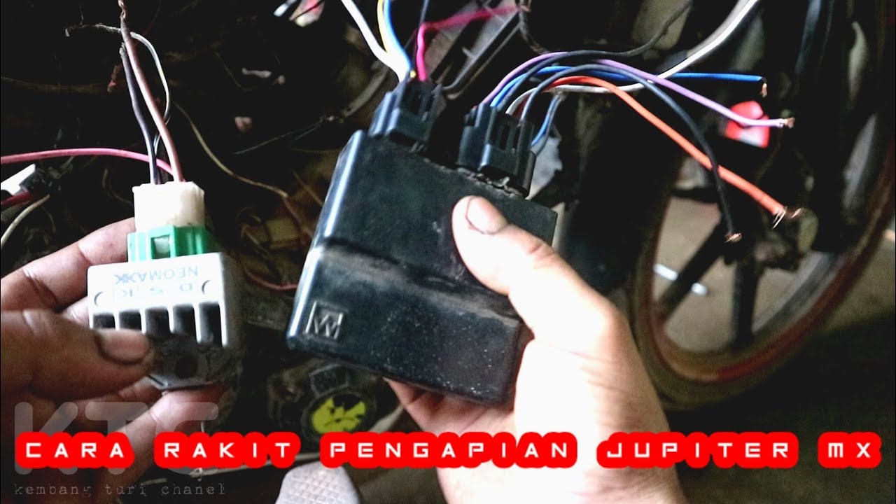 rakit pengapian jupiter mx