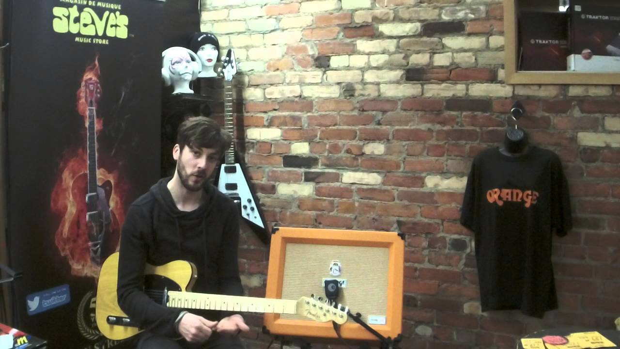 Orange Crush CR60C Amp Demo Ft. Ben Healey @ Steves Music T.O.