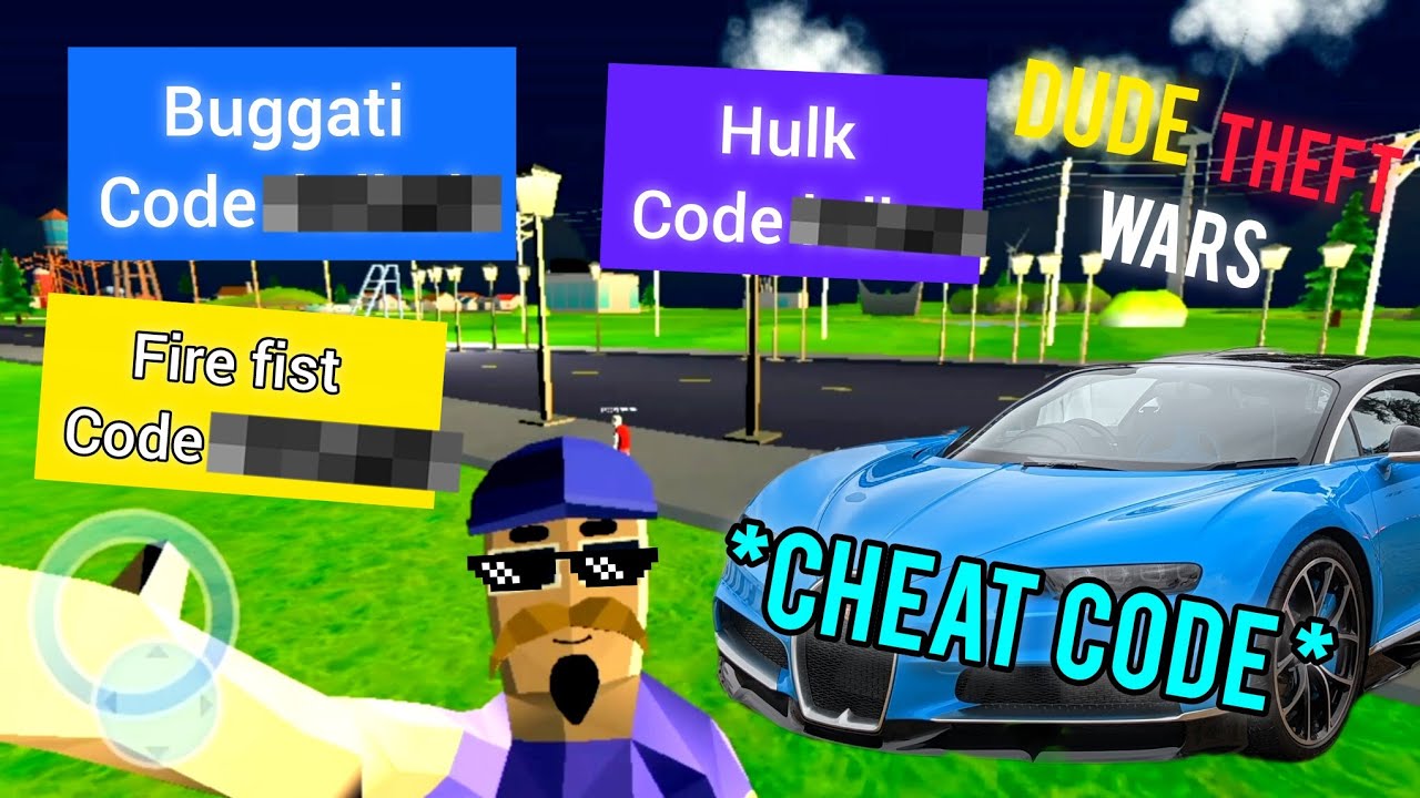 WE ARE BACK WITH CRAZY CHEAT CODES | DUDE THEFT WARS 😎