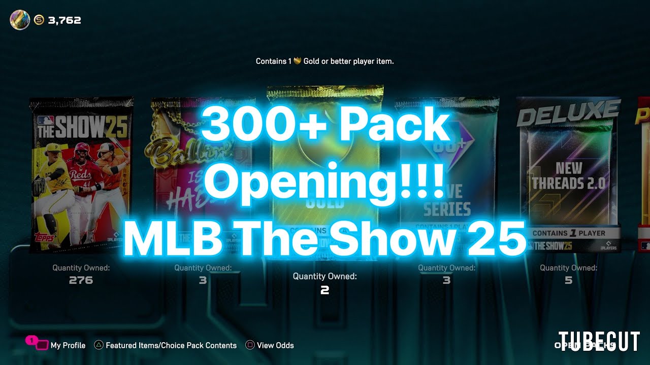 300+ Pack Opening!!! MLB The Show 25
