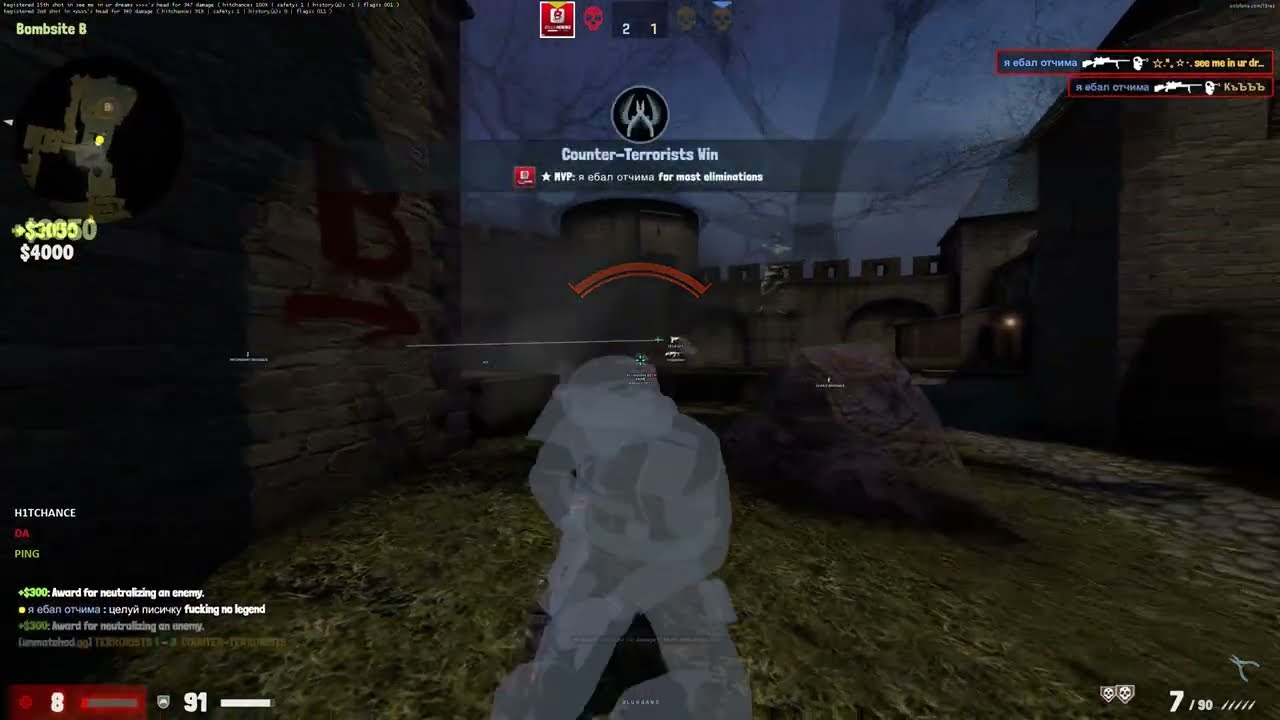 gamesense / skeet hvh highlights ft. bluhgang.lua
