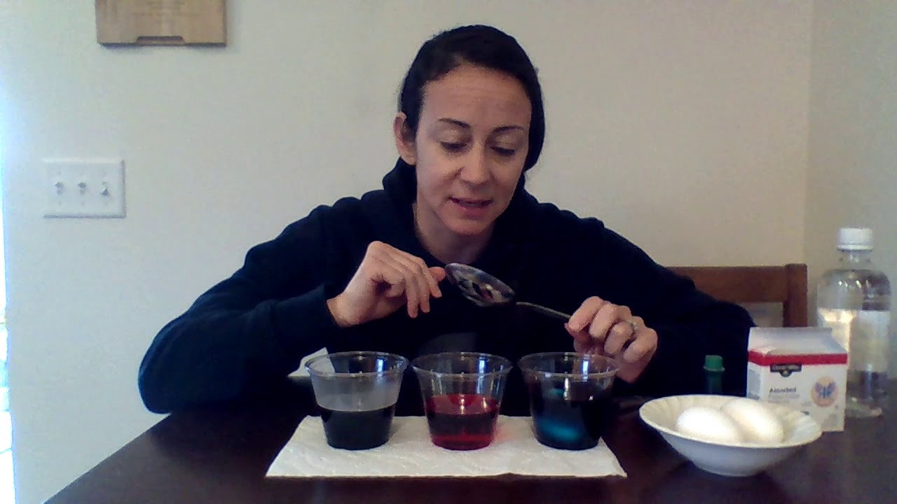 DIY Easter egg dye
