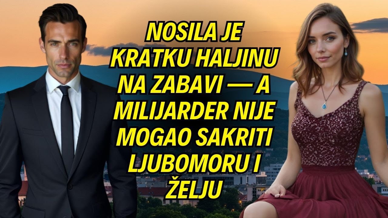 Nosila je kratku haljinu na zabavi — a milijarder nije mogao sakriti ljubomoru i želju