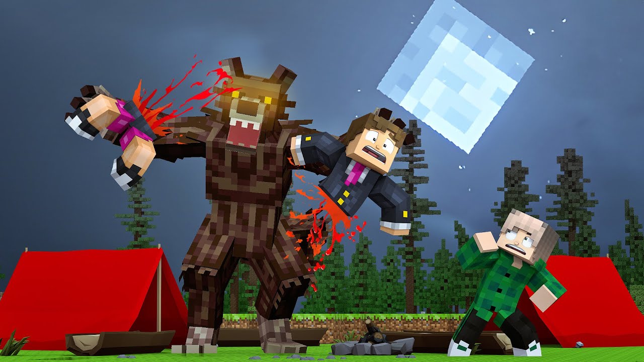 A LENDA do LOBISOMEM ALFA no MINECRAFT !