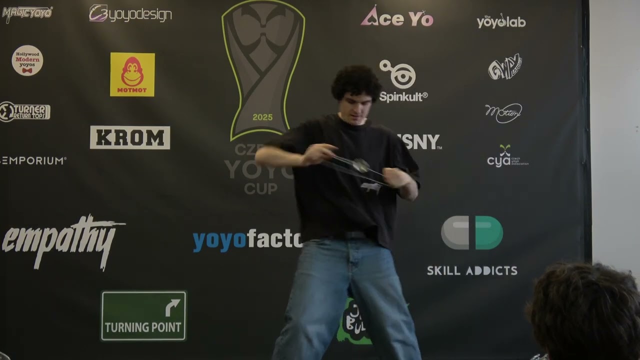 Czech Yoyo Cup Chotěboř 2025 - 1A Pro Freestyle 2nd - Tony Šec