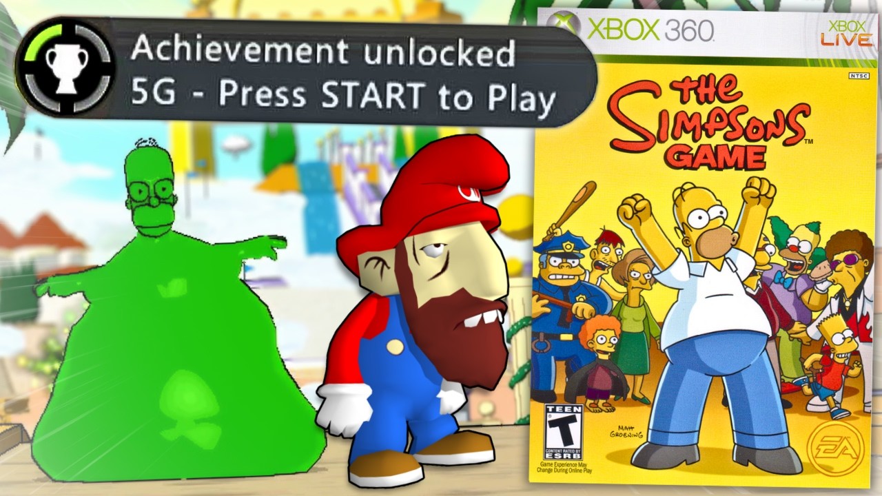 The Simpsons Game BETTER Than Hit and Run!! (PT:2)