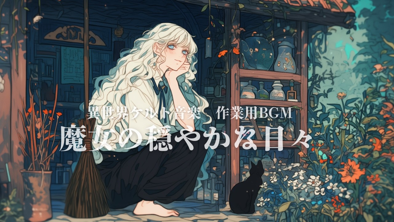 cozy & relexlng music | 魔女の穏やかな日々 【異世界ケルト音楽