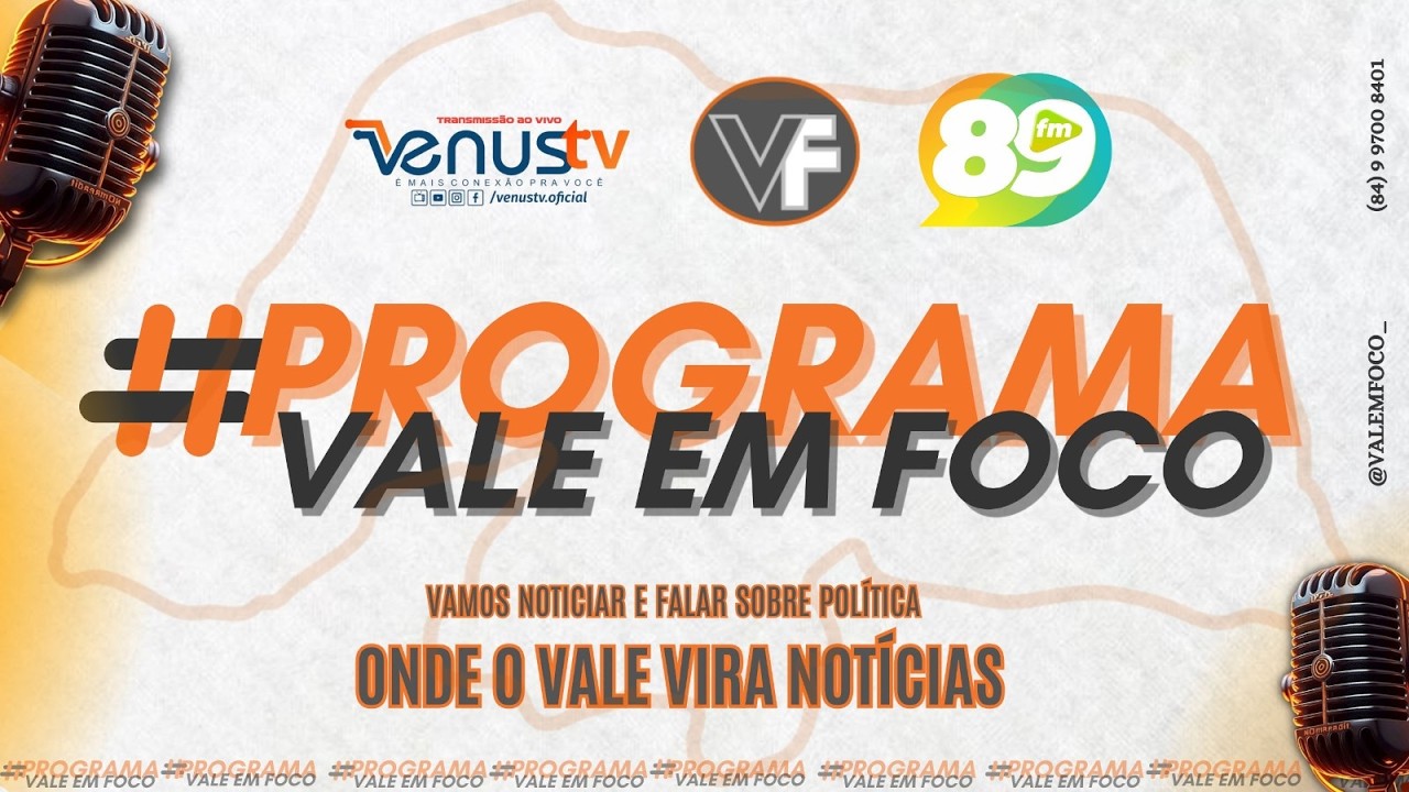 PROGRAMA VALE EM FOCO🎙| 25/02/2026 | NA NOVA 89.9 FM COM NELSON DANTAS E GERUZA DE SÁ LEITÃO